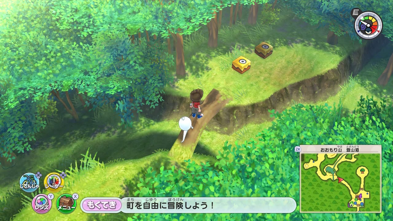 妖怪ウォッチ おおもり山 宝箱 取り方 スイッチ 3DS スマホ
